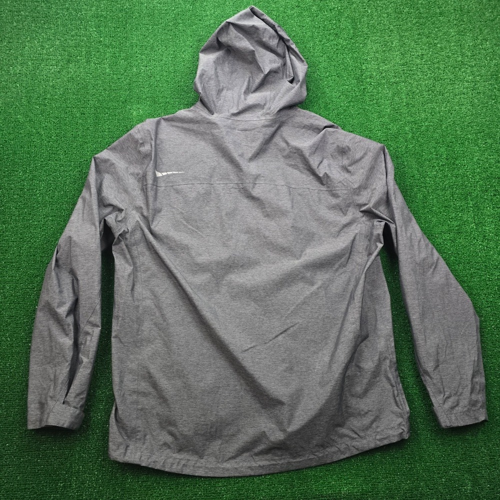 Paradox Windbreaker Jacket Mens XL Gray Full Zip Hoodie Water Resistant Outdoors - Picture 12 of 12